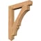 Ekena Millwork Balboa Arts & Crafts Smooth Bracket, Western Red Cedar, 5 1/2"W x 38"D x 46"H BKT06X38X46BOA03SWR - alternate 1